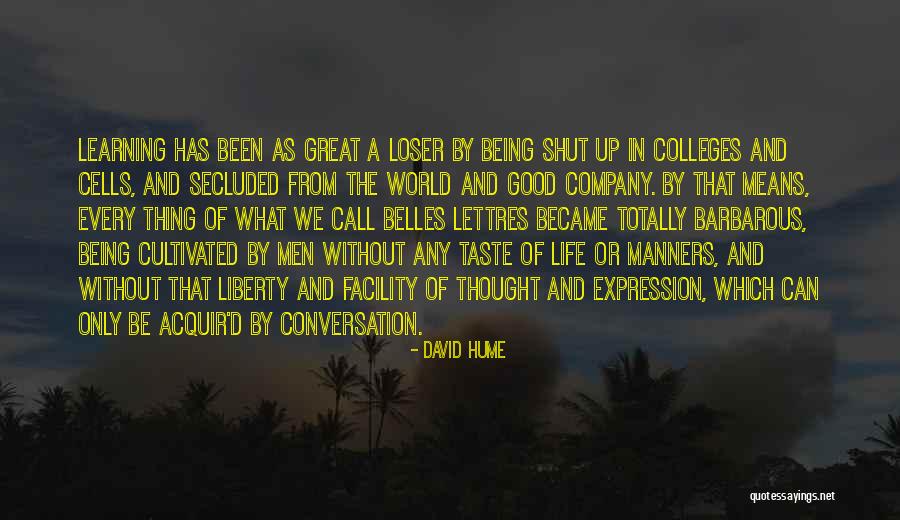 Life And Loser Quotes By David Hume Life And Loser Quotes By David Hume