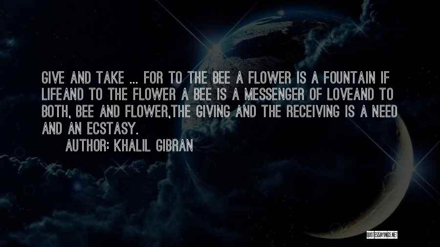 Life And Love Garden Quotes By Khalil Gibran