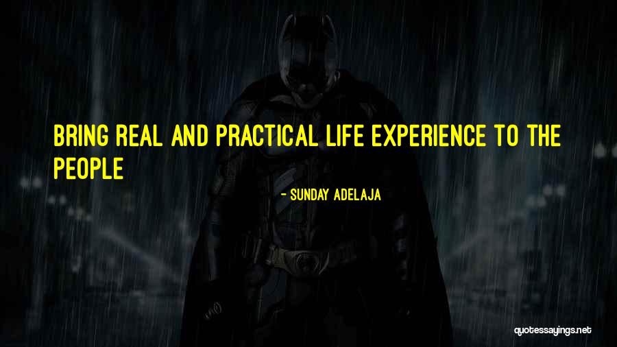 Life And Money Quotes By Sunday Adelaja