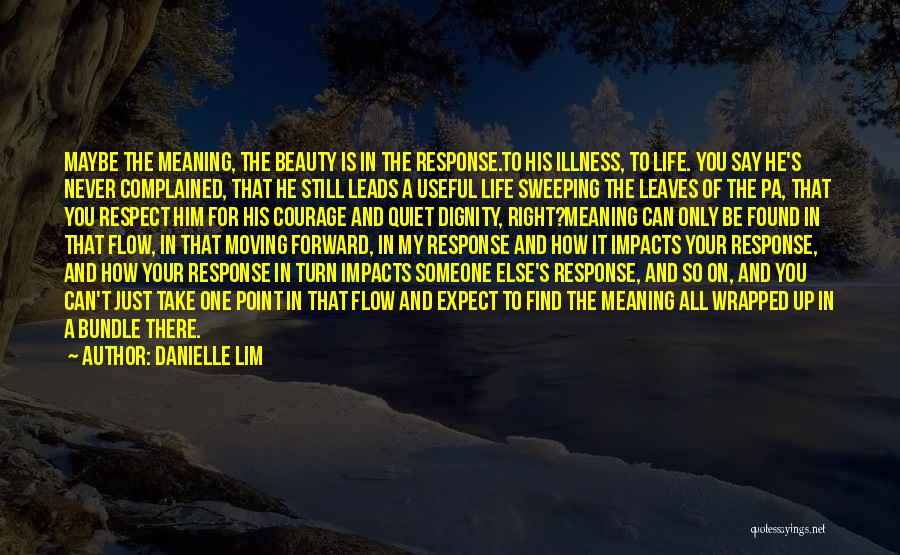 Life And Moving On Forward Quotes By Danielle Lim