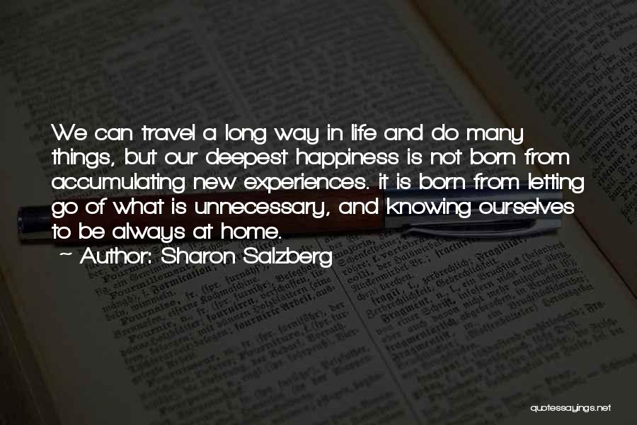 Life And Not Knowing What To Do Quotes By Sharon Salzberg