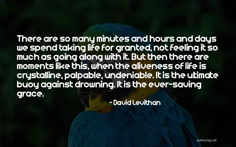 Life And Not Taking Things For Granted Quotes By David Levithan Life And Not Taking Things For Granted Quotes By David Levithan