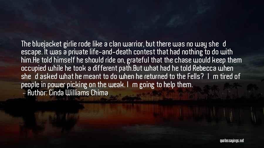 Life And Picking Yourself Up Quotes By Cinda Williams Chima