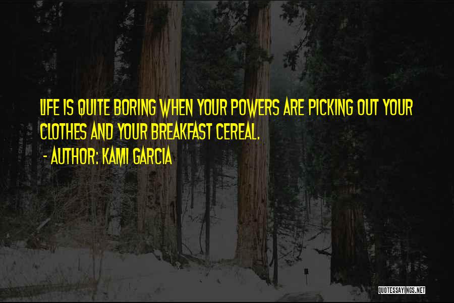 Life And Picking Yourself Up Quotes By Kami Garcia