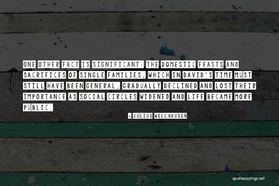 Life And Sacrifices Quotes By Julius Wellhausen Life And Sacrifices Quotes By Julius Wellhausen