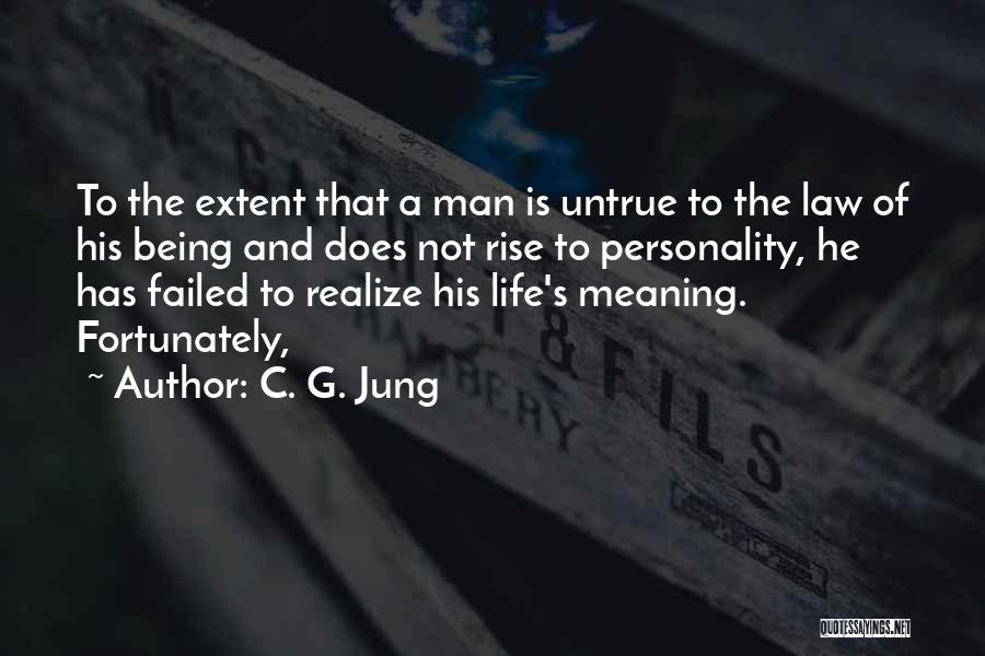 Life And The Meaning Quotes By C. G. Jung