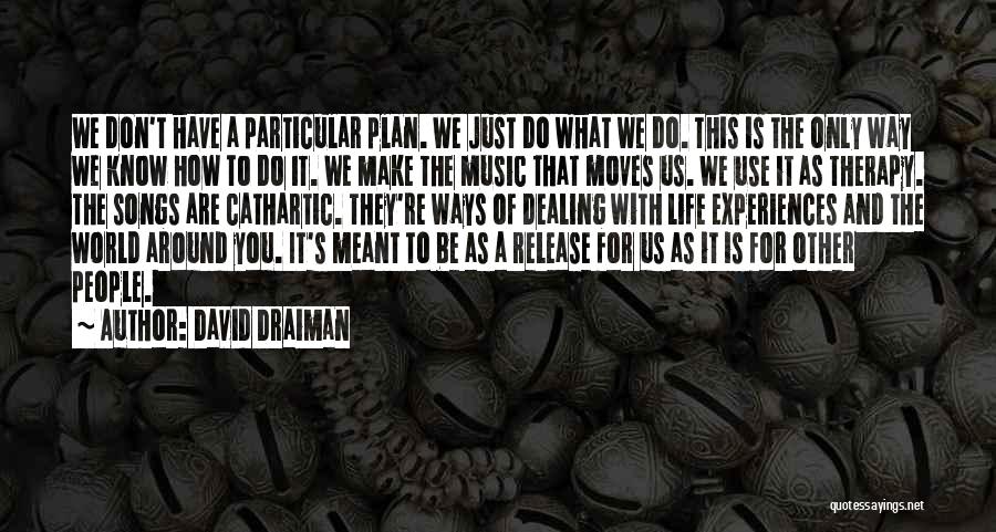 Life And What's Meant To Be Quotes By David Draiman