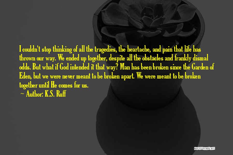 Life And What's Meant To Be Quotes By K.S. Ruff