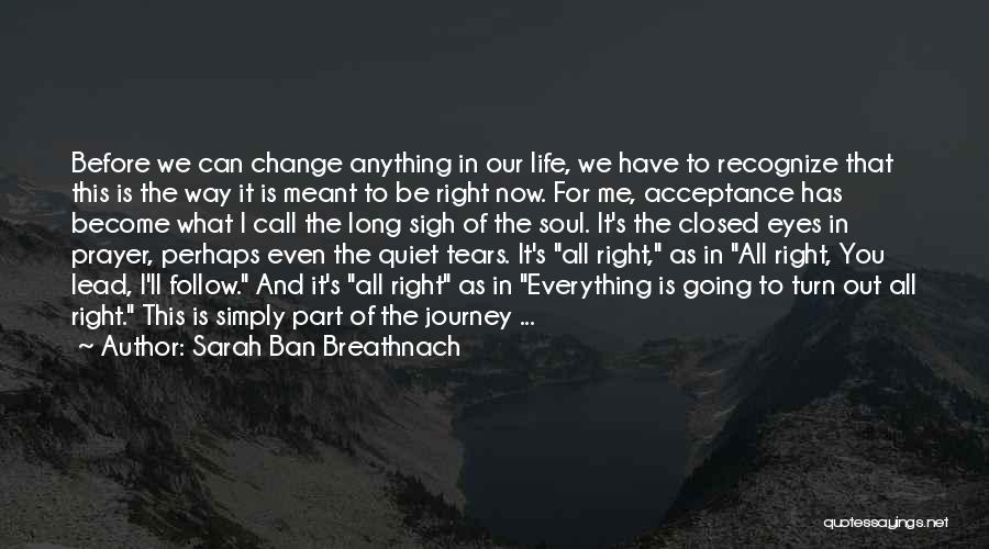 Life And What's Meant To Be Quotes By Sarah Ban Breathnach