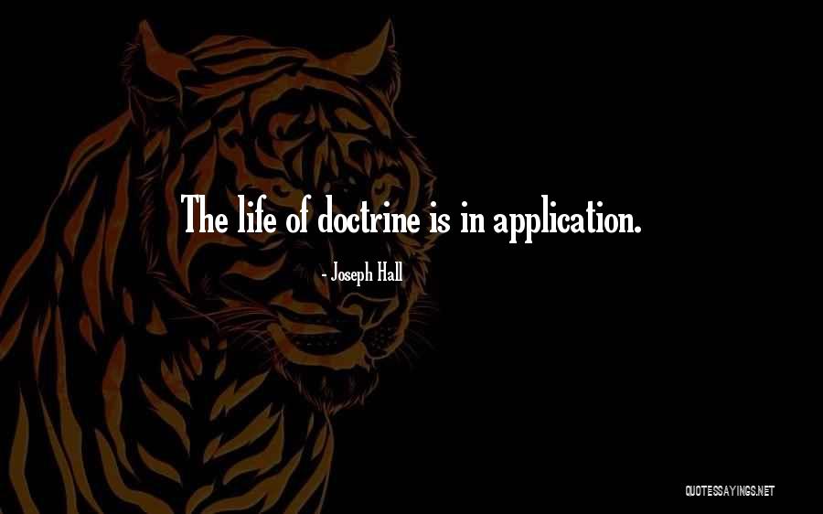 Life Application Quotes By Joseph Hall Life Application Quotes By Joseph Hall