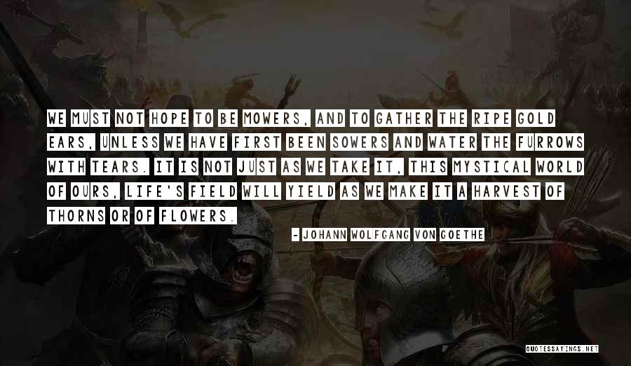 Life As A Flower Quotes By Johann Wolfgang Von Goethe Life As A Flower Quotes By Johann Wolfgang Von Goethe