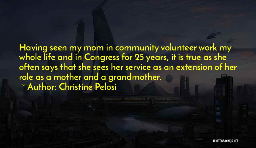 Life As A Mom Quotes By Christine Pelosi