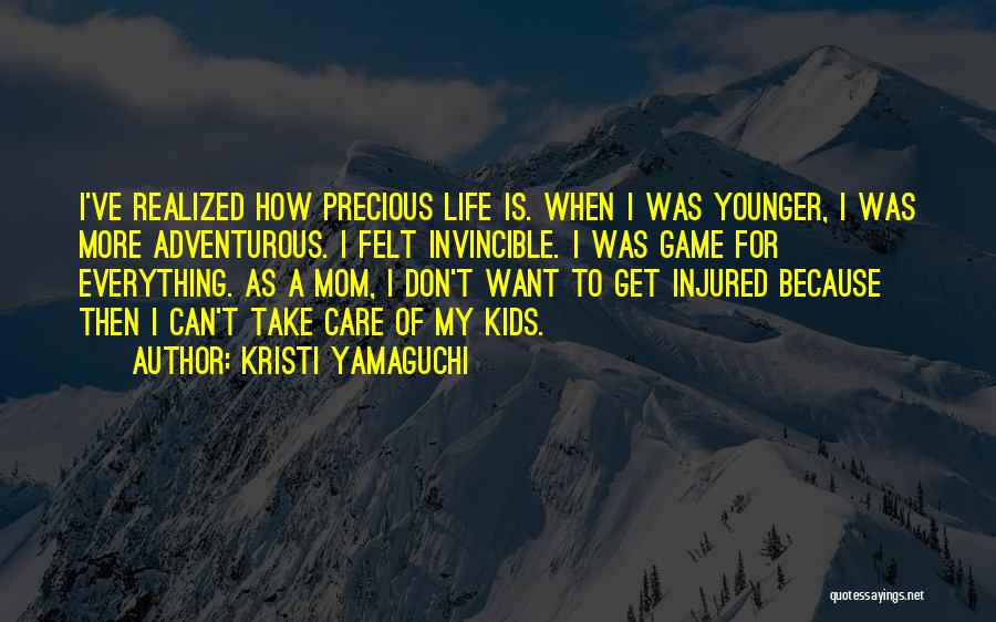 Life As A Mom Quotes By Kristi Yamaguchi