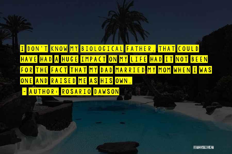 Life As A Mom Quotes By Rosario Dawson