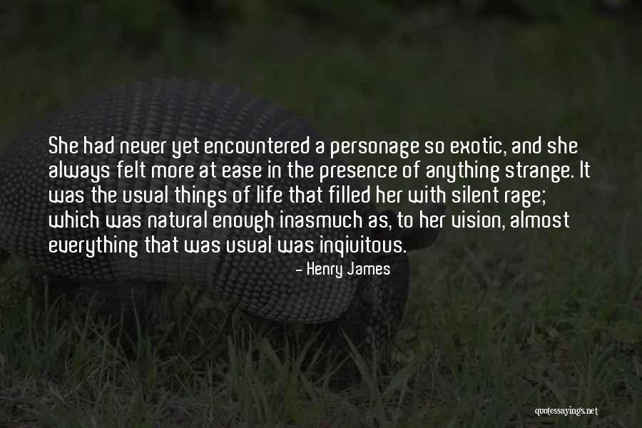 Life As Usual Quotes By Henry James