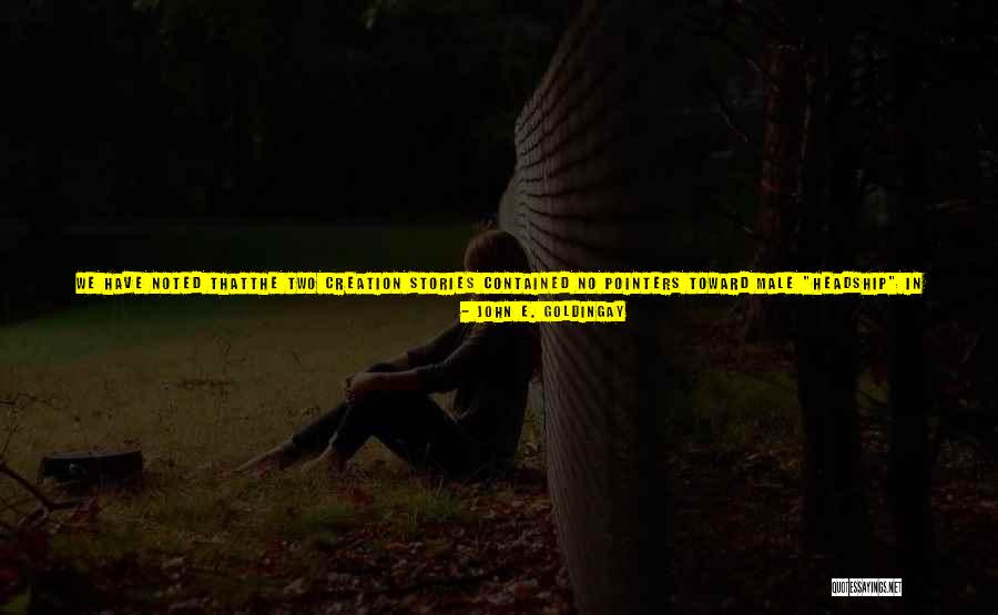 Life As We Knew It Quotes By John E. Goldingay Life As We Knew It Quotes By John E. Goldingay