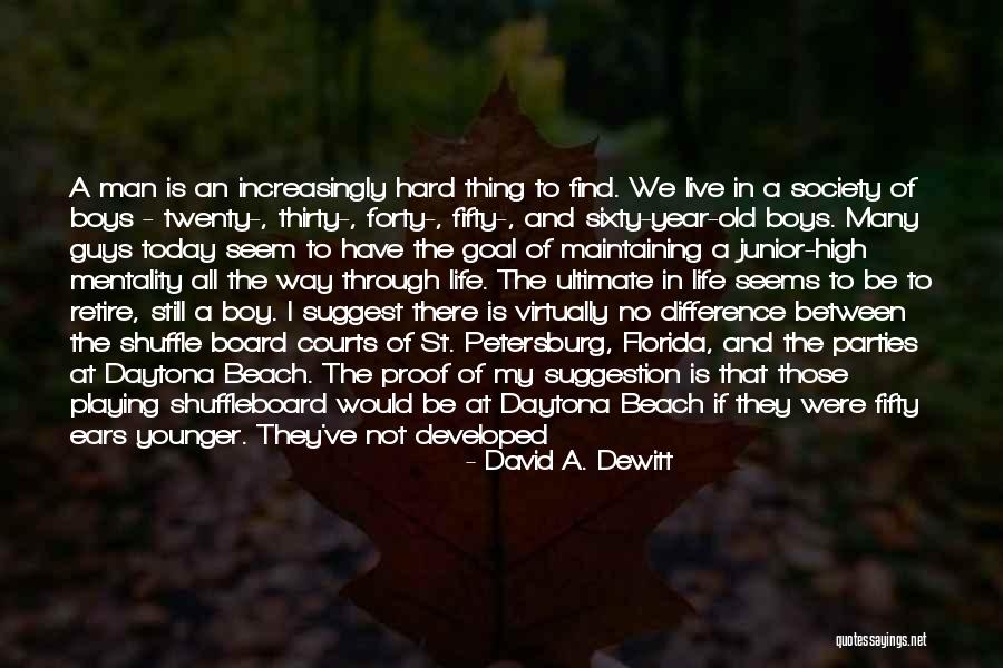 Life At The Beach Quotes By David A. Dewitt Life At The Beach Quotes By David A. Dewitt