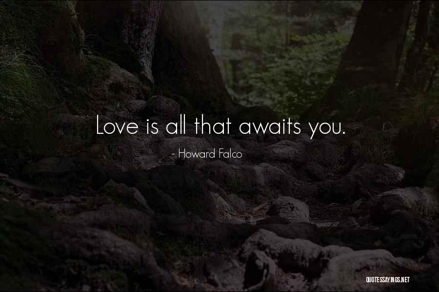 Life Awaits Quotes By Howard Falco Life Awaits Quotes By Howard Falco