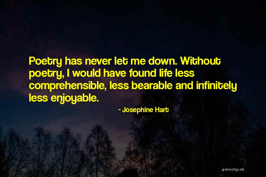 Life Bearable Quotes By Josephine Hart Life Bearable Quotes By Josephine Hart