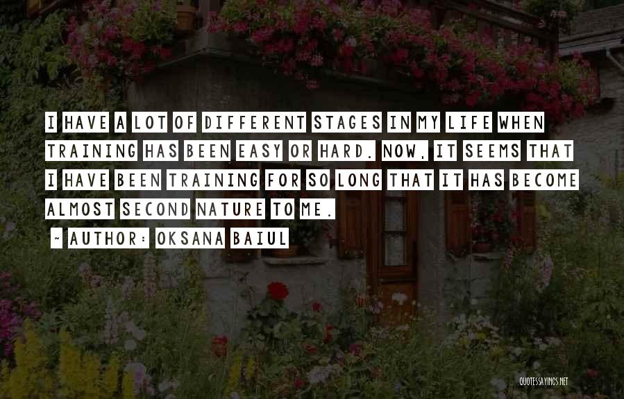 Life Become Easy Quotes By Oksana Baiul