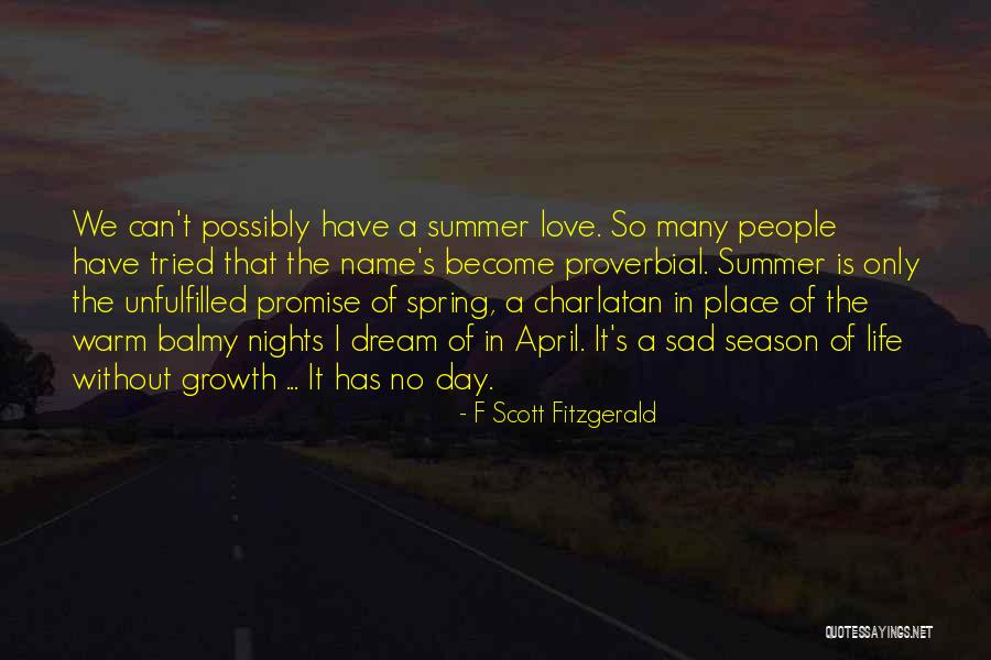 Life Become Sad Quotes By F Scott Fitzgerald