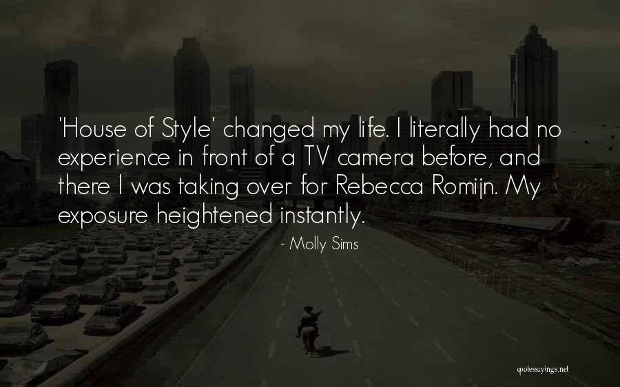 Life Before Tv Quotes By Molly Sims Life Before Tv Quotes By Molly Sims