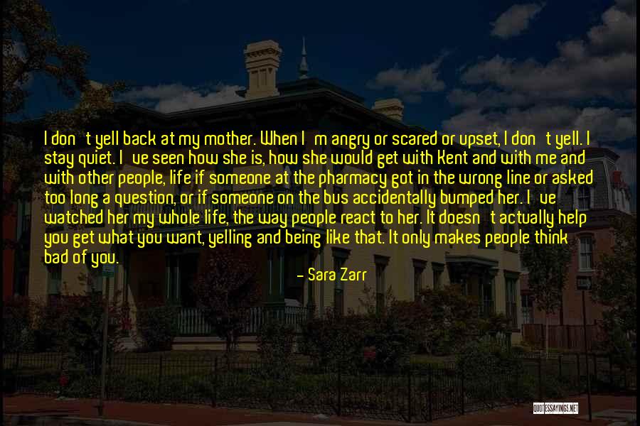 Life Being Bad Quotes By Sara Zarr Life Being Bad Quotes By Sara Zarr