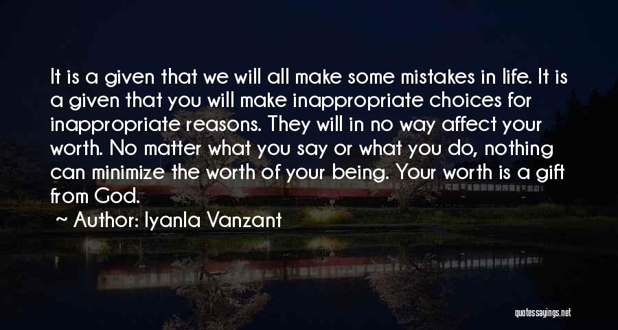 Life Being What You Make It Quotes By Iyanla Vanzant