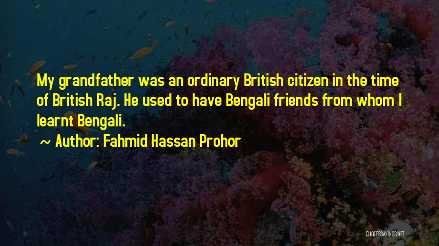 Life Bengali Quotes By Fahmid Hassan Prohor