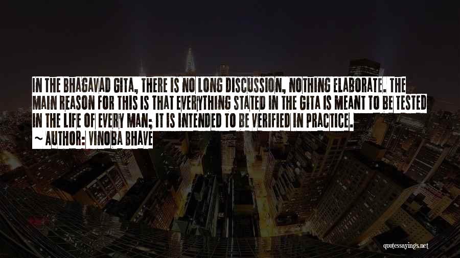Life Bhagavad Gita Quotes By Vinoba Bhave