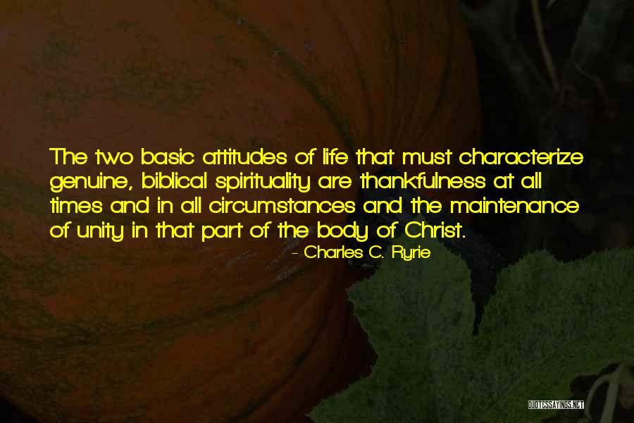 Life Biblical Quotes By Charles C. Ryrie