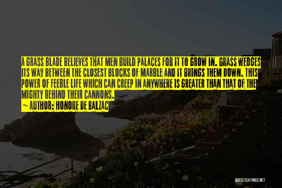 Life Blocks Quotes By Honore De Balzac
