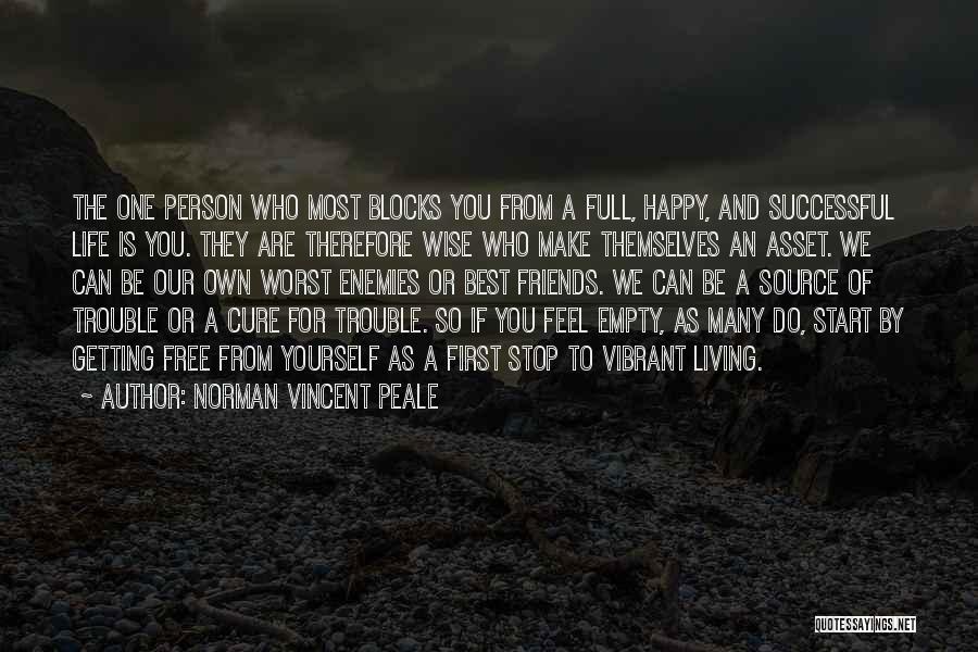 Life Blocks Quotes By Norman Vincent Peale