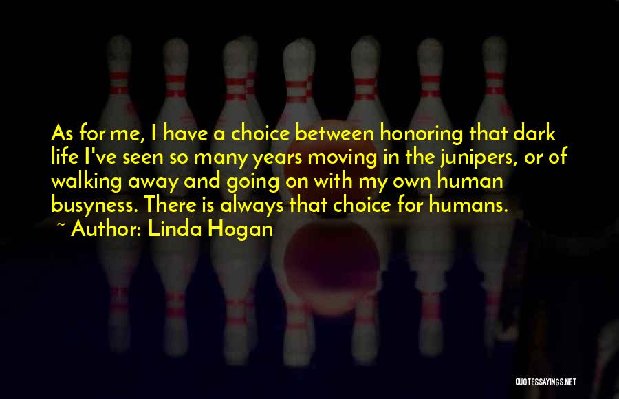 Life Busyness Quotes By Linda Hogan
