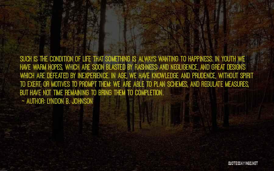 Life By Design Quotes By Lyndon B. Johnson