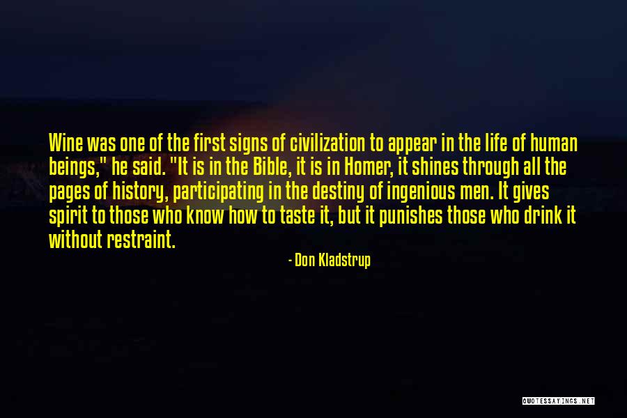 Life By Homer Quotes By Don Kladstrup Life By Homer Quotes By Don Kladstrup