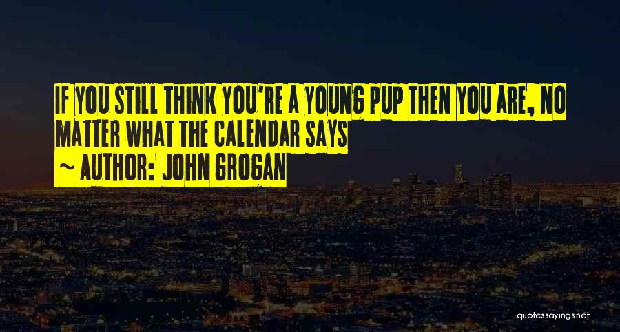 Life Calendar Quotes By John Grogan