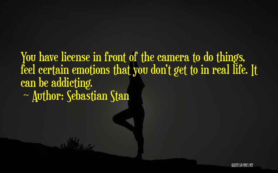 Life Camera Quotes By Sebastian Stan