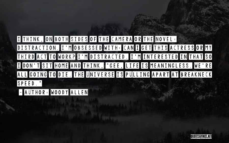 Life Camera Quotes By Woody Allen