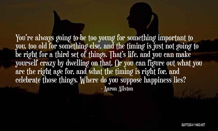 Life Can Be Crazy Quotes By Aaron Allston Life Can Be Crazy Quotes By Aaron Allston