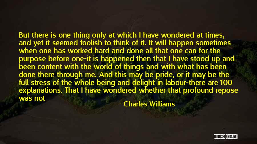 Life Can Be Hard Sometimes Quotes By Charles Williams