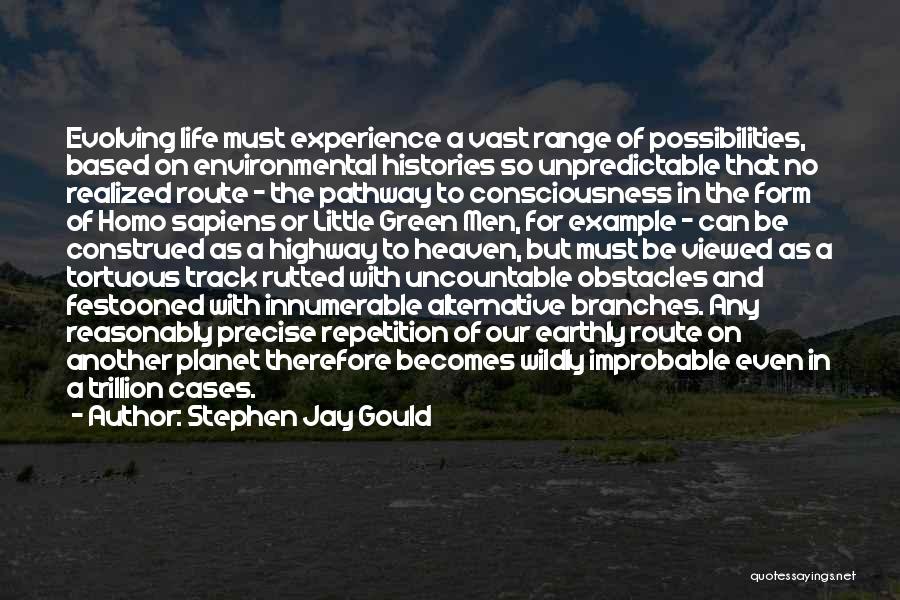 Life Can Be So Unpredictable Quotes By Stephen Jay Gould