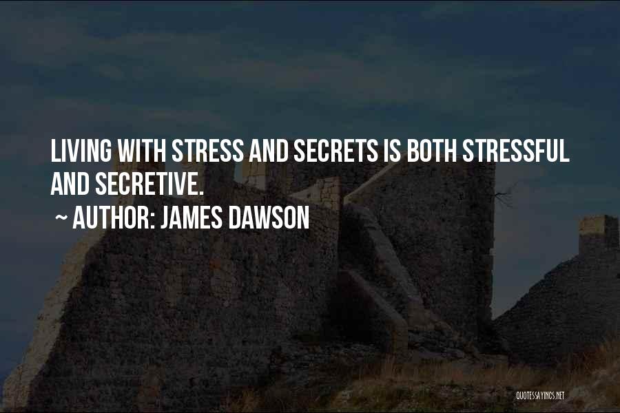 Life Can Be Stressful Quotes By James Dawson