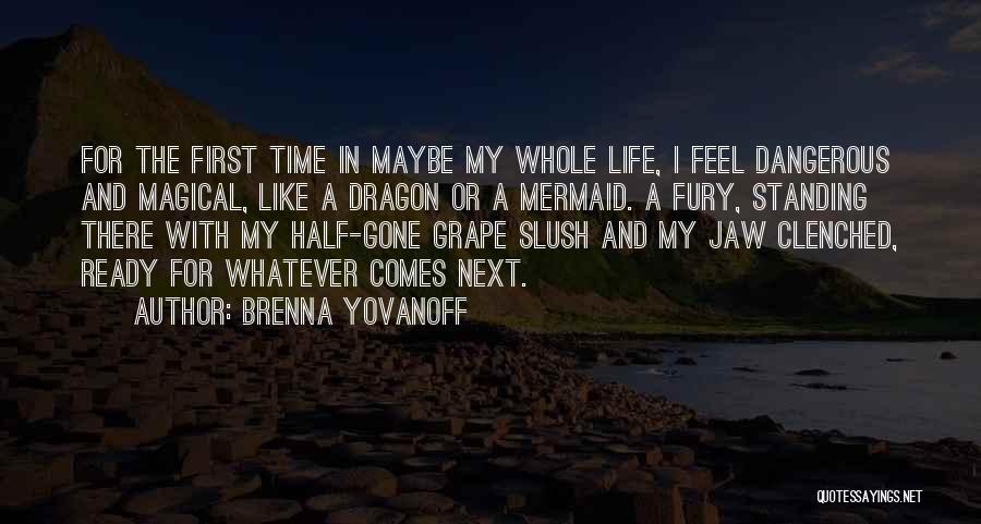 Life Can Be Taken Away In An Instant Quotes By Brenna Yovanoff