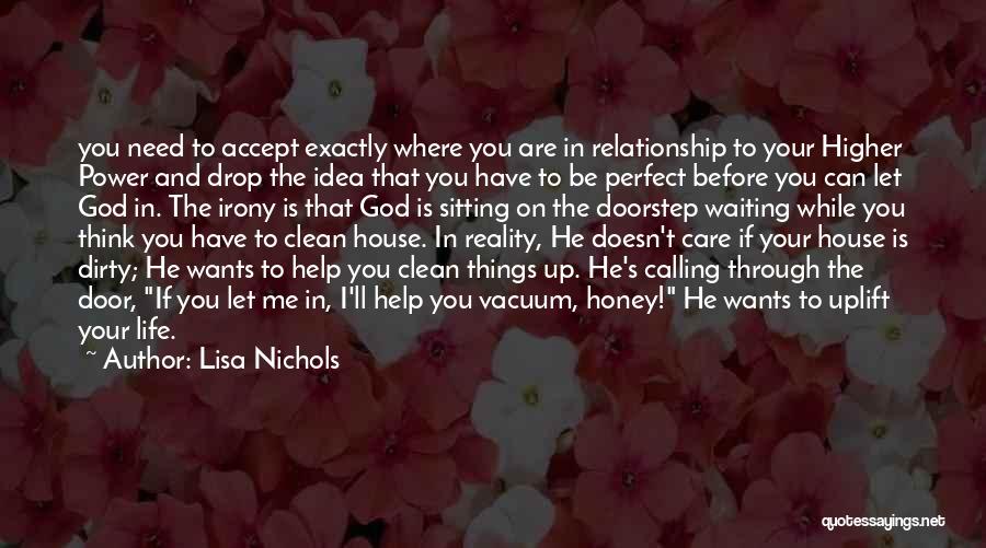 Life Can't Be Perfect Quotes By Lisa Nichols