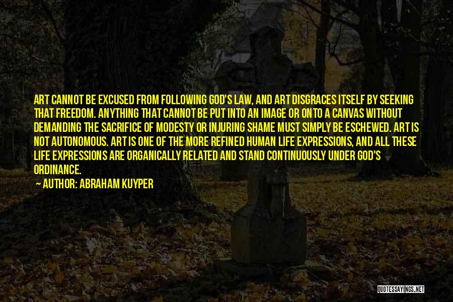 Life Canvas Quotes By Abraham Kuyper