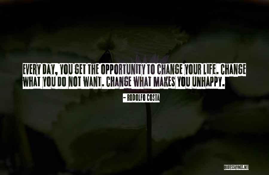 Life Change Attitude Quotes By Rodolfo Costa Life Change Attitude Quotes By Rodolfo Costa