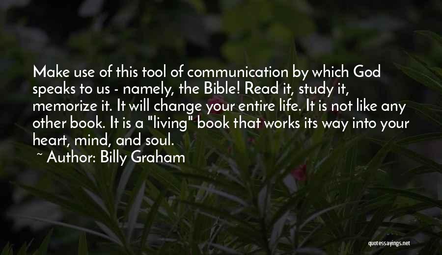 Life Change Bible Quotes By Billy Graham