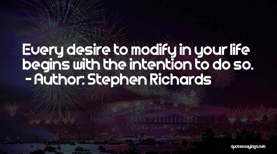 Life Changing Life Quotes By Stephen Richards