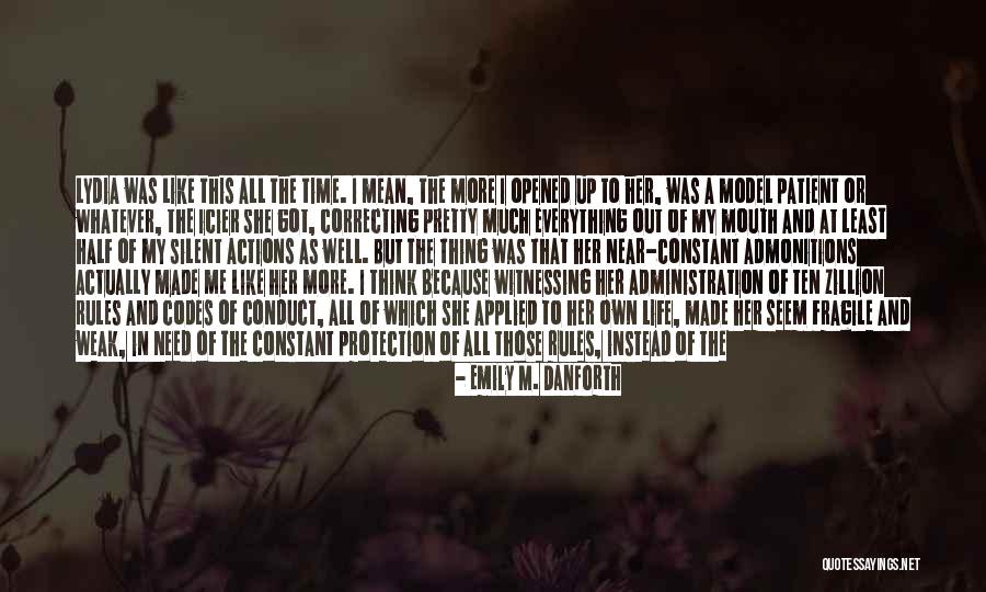 Life Codes Quotes By Emily M. Danforth Life Codes Quotes By Emily M. Danforth